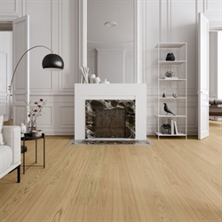 Moland Super Eg Wideplank - Mersey Bright Oak, Børstet UV Matlak