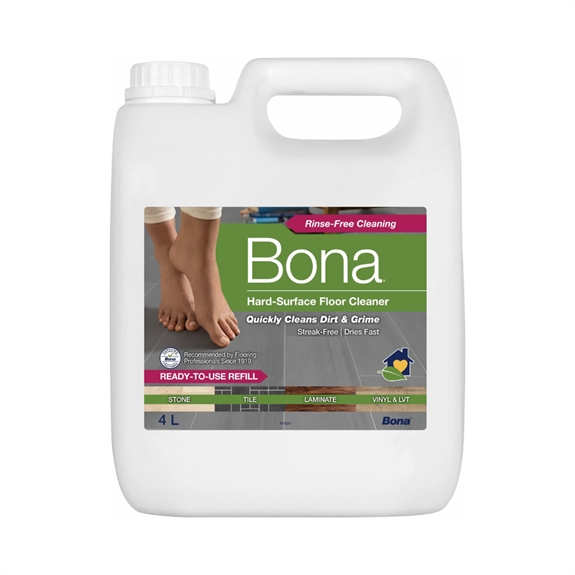Bona Spray Mop Refill 4 L - Klinker, Laminat og Vinylgulve