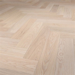 Solidfloor Heat Herringbone Sildeben - Eg Natur, Børstet UV Matlak - Gulv-Grossisten.dk