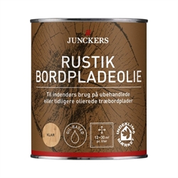 Junckers Rustik BordpladeOlie - Klar 0,75 L