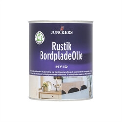 Junckers Rustik BordpladeOlie - Hvid 3/4 liter