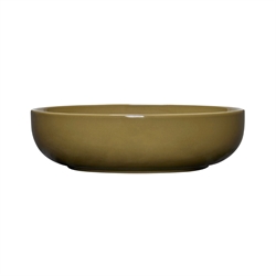 Hübsch Amare Skål Medium - Olivengrøn (UDGÅR)