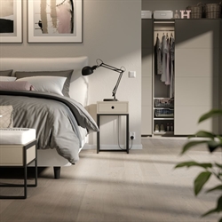 Bjelin Woodura Plank - Eg Blend, Dalen S, Powder White Matlak