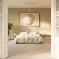 Bjelin Woodura Plank - Eg Nature, Dalby L, Powder White Matlak (NY STØRRELSE)
