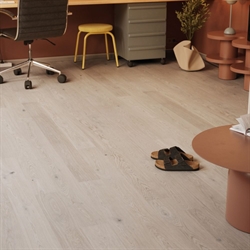 Bjelin Woodura Plank - Eg Blend, Dalen M, Powder White Matlak (NY STØRRELSE)