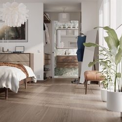 Bjelin Woodura Plank - Eg Select, Grevie XL, Earth Grey Børstet Matlak