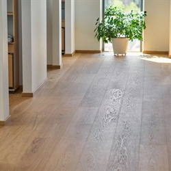 Bjelin Woodura Plank - Eg Nature, Eket XL, Natural Børstet Matlak