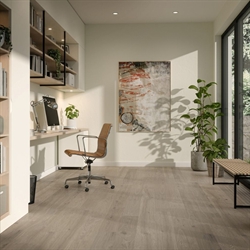 Bjelin Woodura Plank - Eg Blend, Barum M, Earth Grey Børstet Matlak