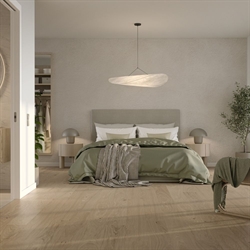 Bjelin Woodura Plank - Eg Nature, Höja L, Misty White Børstet Matlak (NY STØRRELSE)