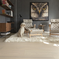 Bjelin Woodura Plank - Eg Select, Vistorp L, Powder White Matlak (NY STØRRELSE)