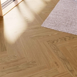 Bjelin Woodura Sildebensparket Modern - Eg Select, Stockholm B-Stav, Natural Matlak