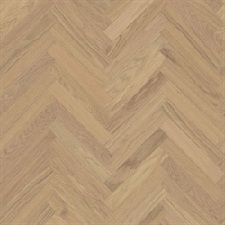 Bjelin Woodura Sildebensparket Modern - Eg Sigtuna A-Stav, Misty White Matlak