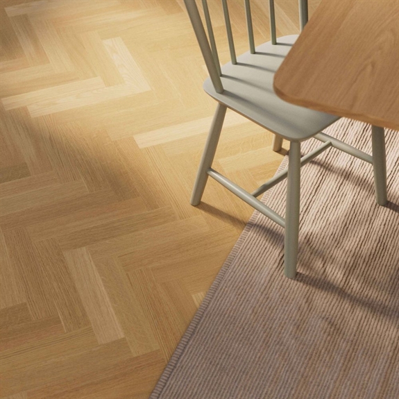 Bjelin Woodura Sildebensparket Classic - Eg Stockholm A-Stav, Natural Matlak