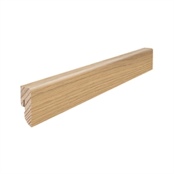 HARO Fodliste Ægte Træ - Eg Invisible Olie, 40 x 16 x 2200 mm.