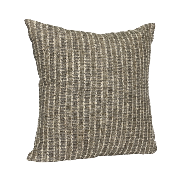 Hübsch Ori Pude - OlivDanishrøn/beige