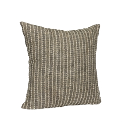 Hübsch Ori Pude Olivengrøn/Beige