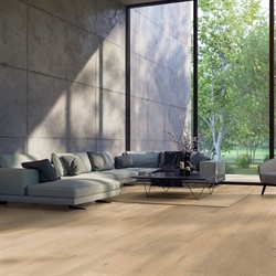 HARO Plank Plaza 240 - Eg Markant, Børstet Hvid Matlak (KAMPAGNE)