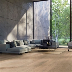 HARO Plank Plaza 240 - Eg Sauvage, Børstet Hvid Matlak (KAMPAGNE)