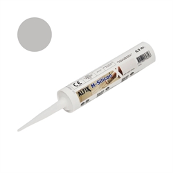 Alfix Fugemasse - M-Silicon, Manhattan Stålgrå