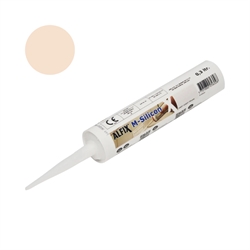Alfix Fugemasse - M-Silicon, Lys Beige