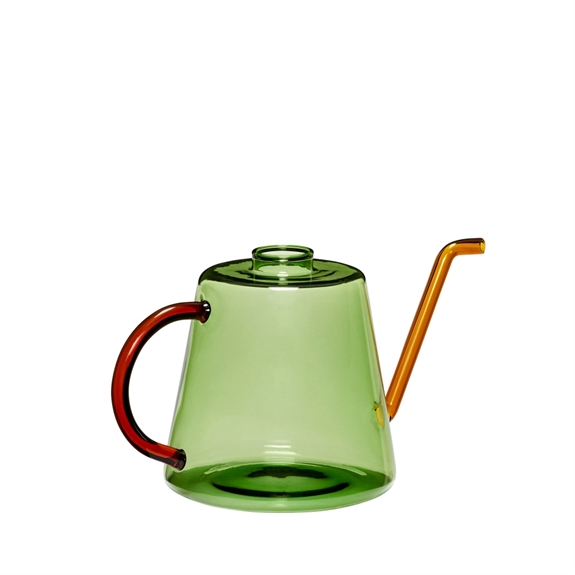 Hübsch Flora Vandkande - Grøn/Ravfarve
