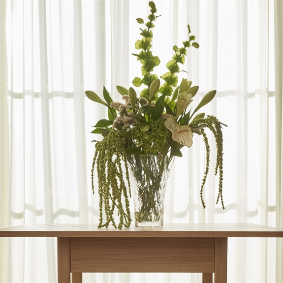 Hübsch Ruffle Vase - Klar
