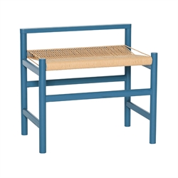 Hübsch Heritage Bænk Small - Petrol