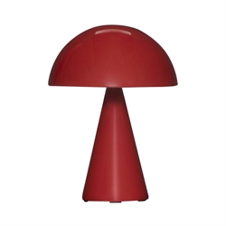 Hübsch Mush Transportabel Lampe - Rød