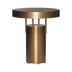 Hübsch BringMe Transportabel Lampe Mini - Bruneret Messing