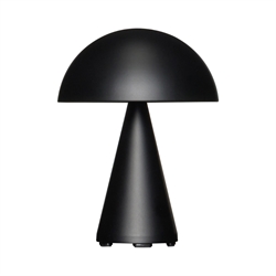 Hübsch Mush Transportabel Lampe - Mat Sort