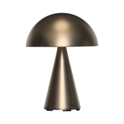 Hübsch Mush Transportabel Lampe - Bruneret Messing