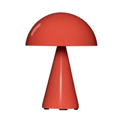 Hübsch Mush Transportabel Lampe - Klar Rød