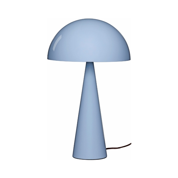 Hübsch Mush Bordlampe Høj - Isblå