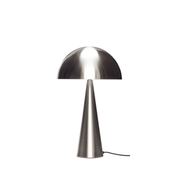Hübsch Mush Bordlampe Høj - Nikkel