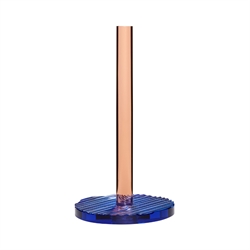 Hübsch Kiosk Køkkenrulleholder - Blå/Lyserød