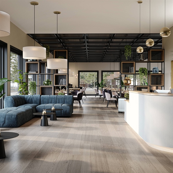 Bjelin Woodura Plank - Eg Grytet XL, Contrast Vapor Matlak
