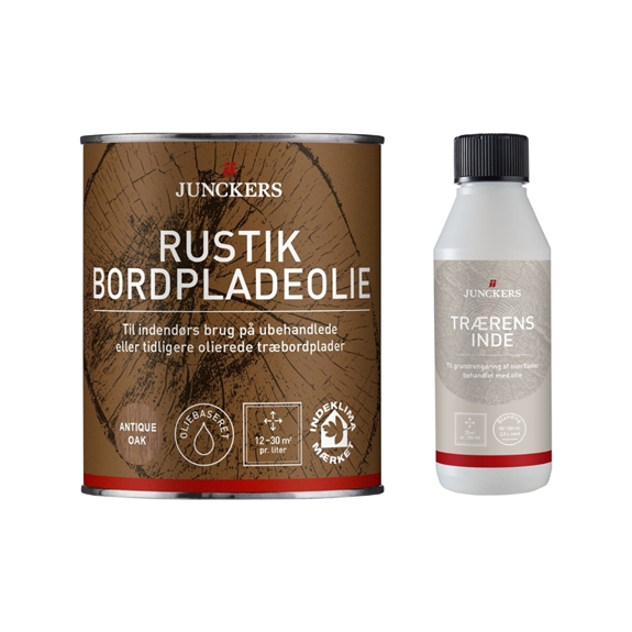 Pakkeløsning! Junckers Rustik Bordpladeolie - Antique Oak
