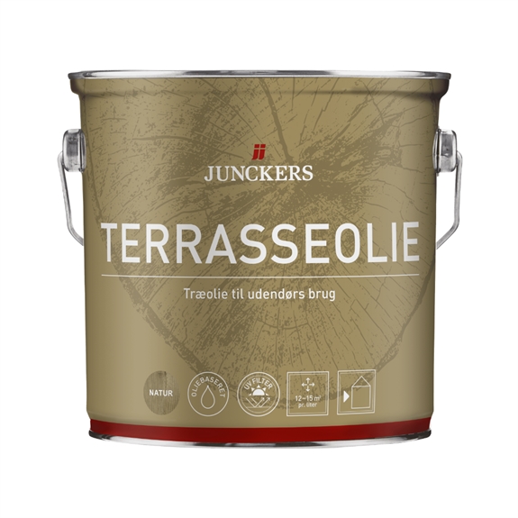 Junckers TerrasseOlie - Sort 2,5 L