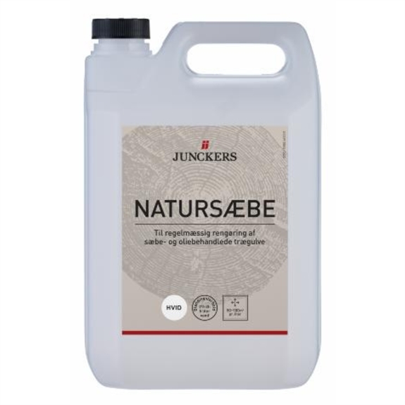 Junckers NaturSæbe - Hvid 2,5 liter