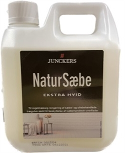 Junckers NaturSæbe - Ekstra Hvid 1 liter