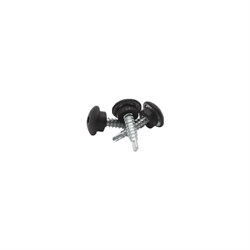 Scandinavian Wood Wall - Montageskruer Til Ventilationsprofil, Matsort  (1 kasse á 100 stk)