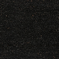 Meltex Kokosmåtte - Plys Sort